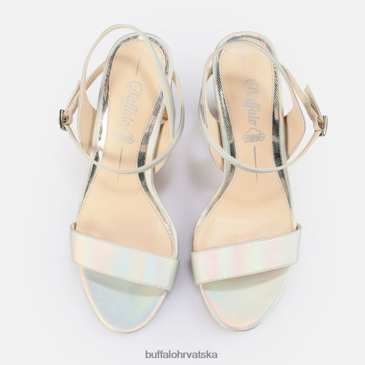 sirena Buffalo jean uredna sandala s petom veganska |sandale TDD6T904
